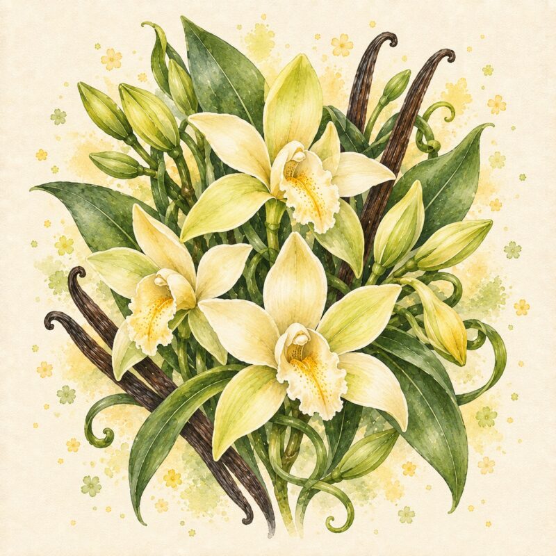 Ваниль, <em>Vanilla planifolia</em> — изображение 2