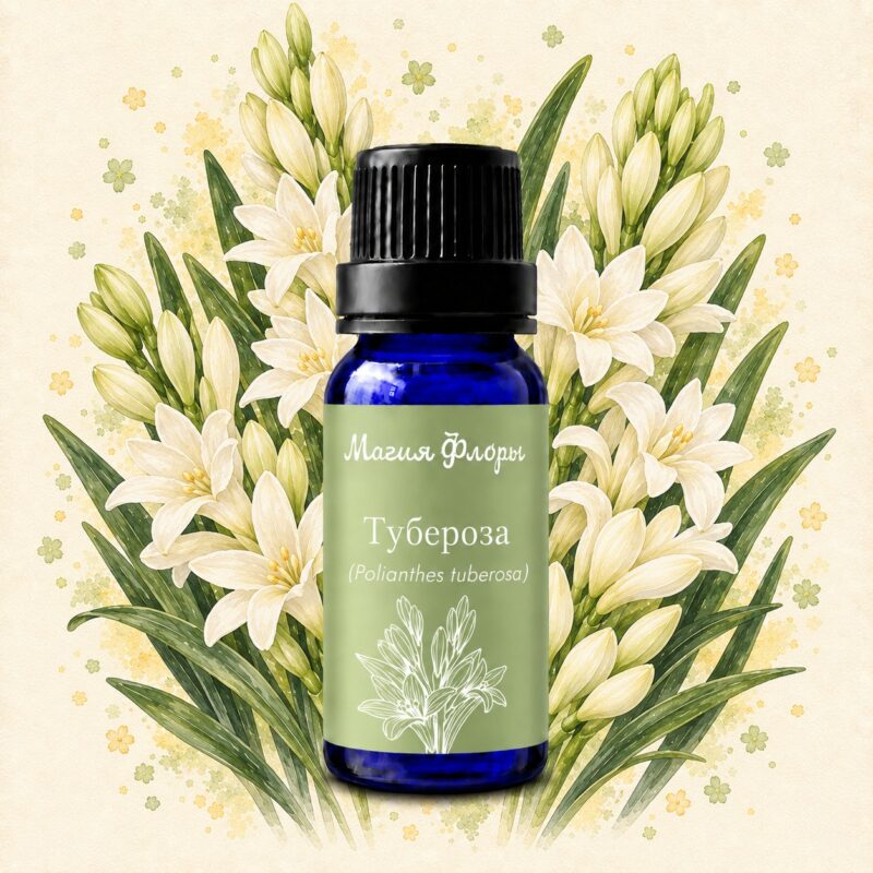 Тубероза, <em>Polianthes tuberosa</em> — изображение 1