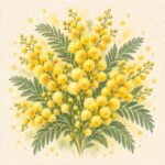 Мимоза, <em>Acacia decurrens</em> — изображение 2