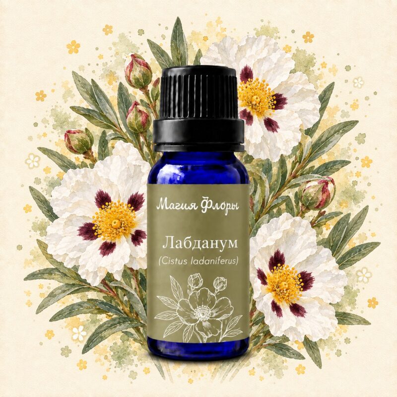 Лабданум, <em>Cistus ladaniferus</em> — изображение 1